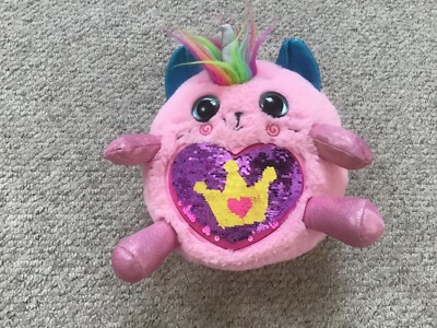 Zuru Rainbocorns Kätzchen Katze Einhorn Plüschtier Rosa Tier Spielzeug Top Zustand