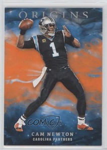 2019 Panini Origins Football Orange Cam Newton #15