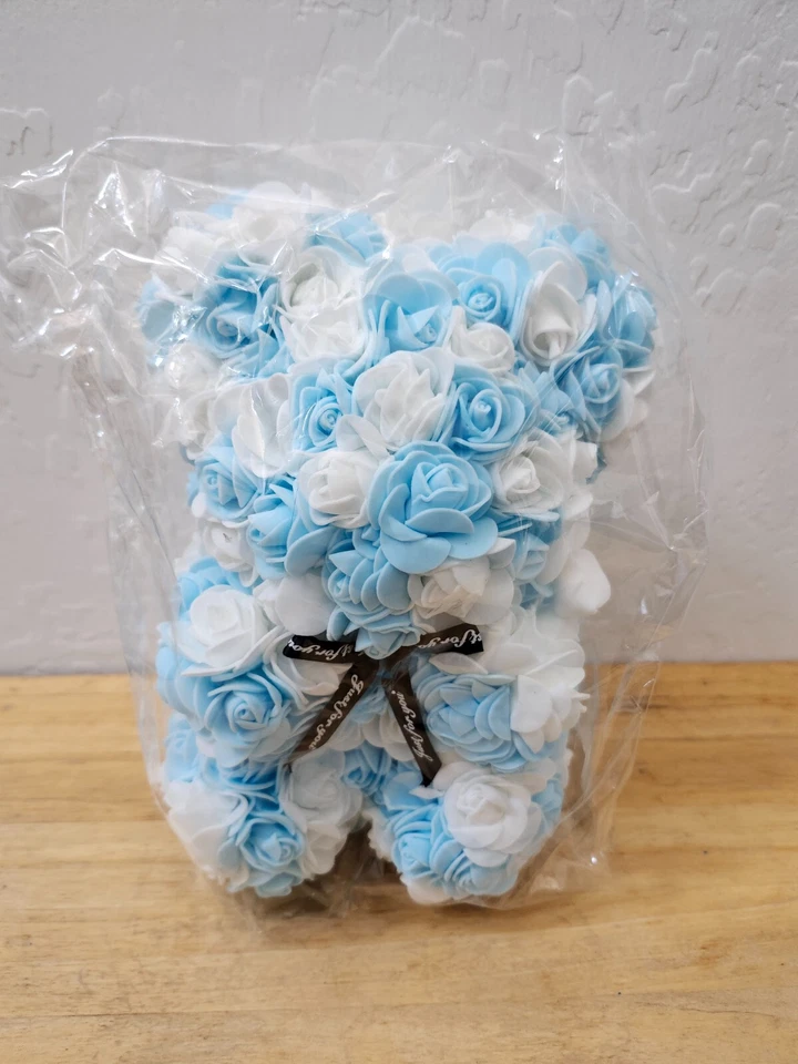 Osos/unicornios rosas de espuma floral género revela cumpleaños AMOR. TODAS LAS OCASIONES! Foto 4 de 4