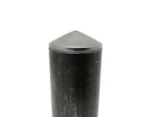 1" Weld On Tube End Cap Roll Cage Bumpers Tree Kickers 1/8" Spike  -100 Pack