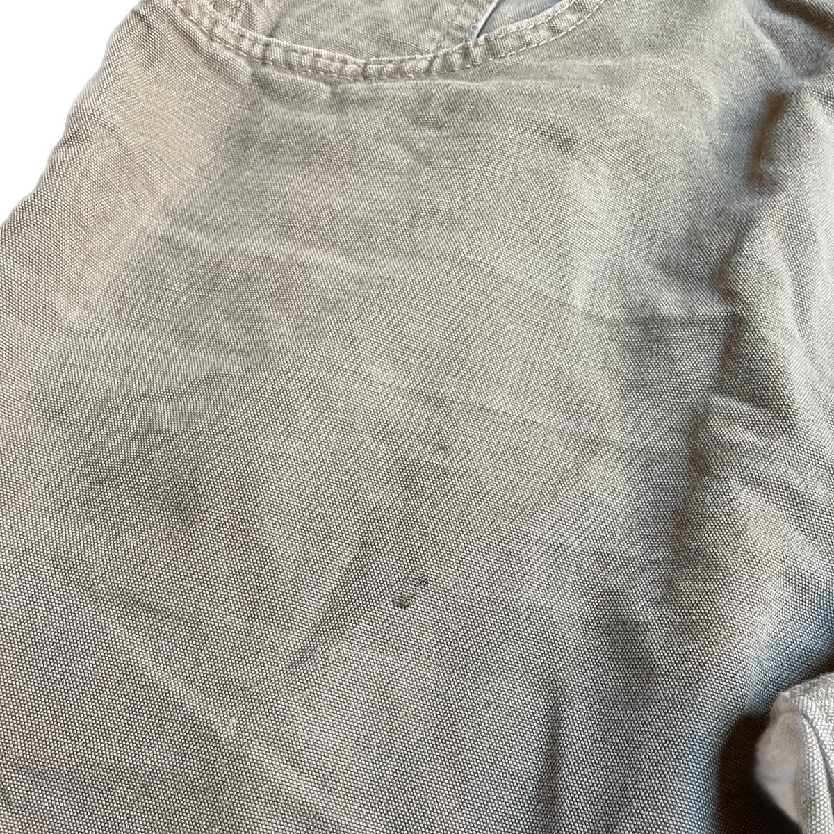 Carhartt Carpenter Pants Mens 38x30 Gray B159 Loose Fit Carhartt Carpenter Pants Mens 38x30 Gray B159 Loose Fit