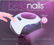 Bella Nails Professional LED Nail Dryer Powerful 120W LED Bulbs - Free Ship