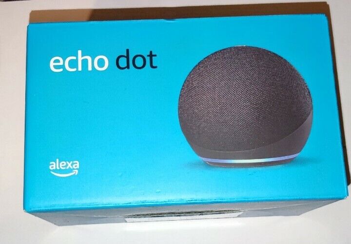 Thumbnail - Amazon Echo Dot (4. Gen) Smart Lautsprecher Anthrazit Neu Und Ovp