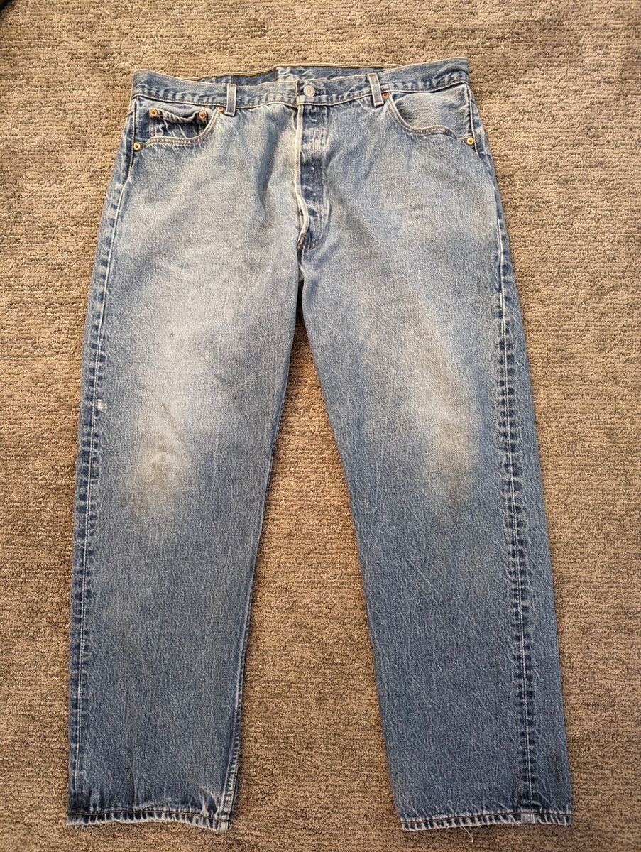 Vintage Levis 501 USA Made Straight Leg Jeans 42x30 Old Vintage Levis 501 USA Made Straight Leg Jeans 42x30 Old