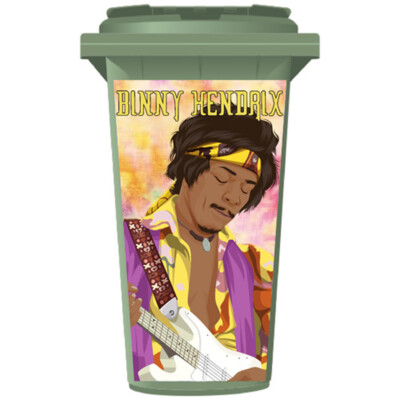 The 'BINNY Hendrix' Bin Sticker