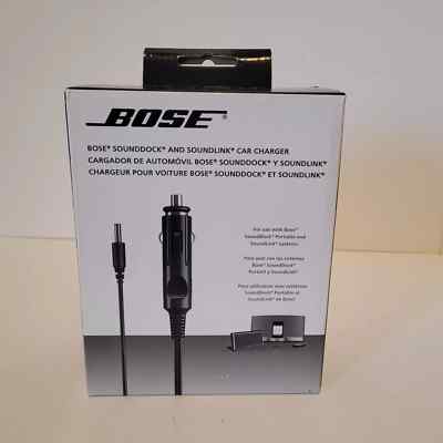 BOSE Sounddock & Soundlink Portable Car Charger (343026-0020) ~ NEW/SEALED!!