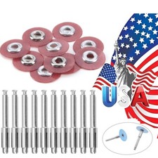 Dental Composite Finishing Polishing Discs12.7mm Coarse / 10pcs Mandrel