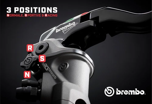 Brembo Corsa Corta 17RCS 17 RCS Brake Master Cylinder + Brake Light Micro Switch