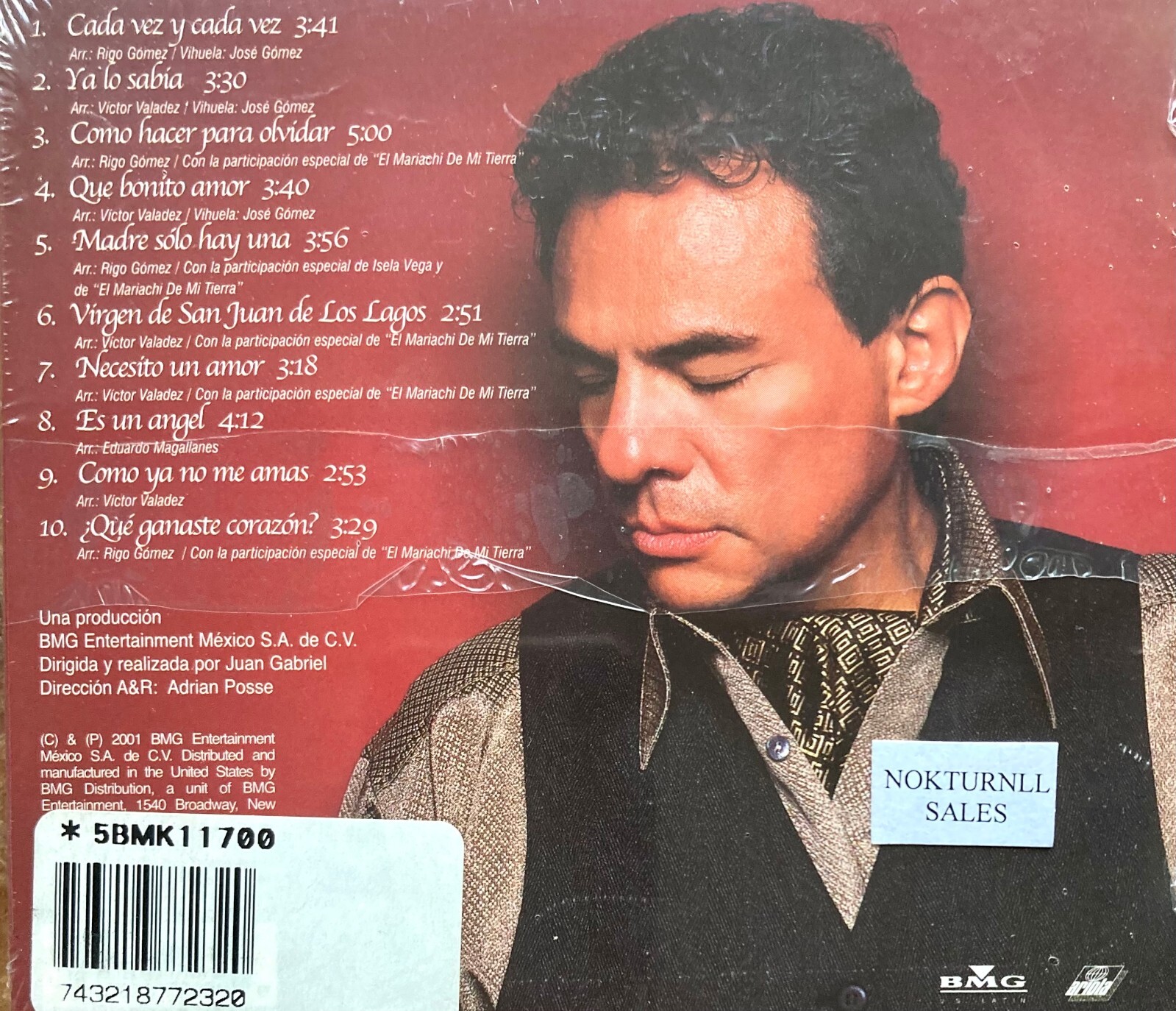 Jose Jose Tenampa 2001 CD New Sealed eBay