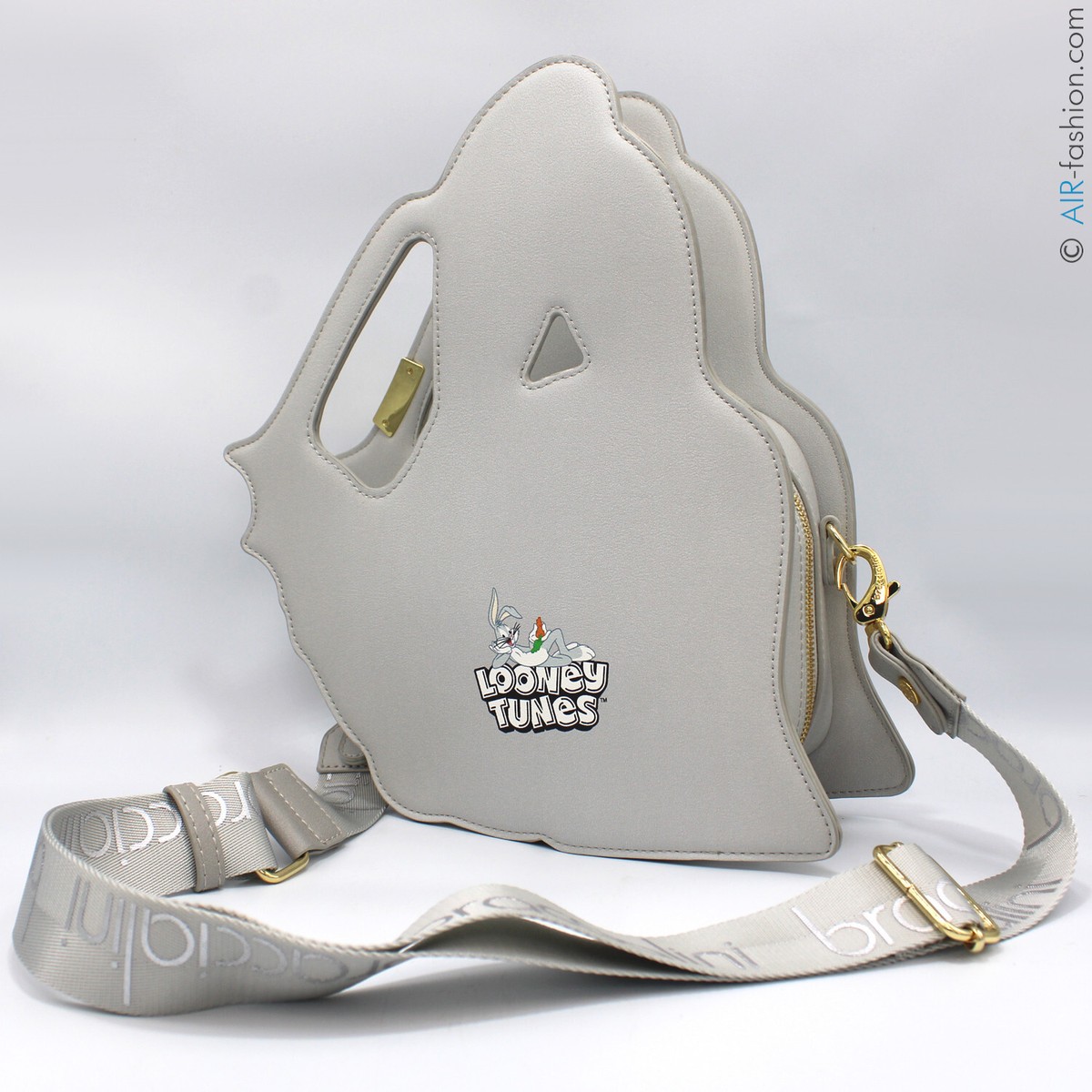 Braccialini Looney Tunes designer Bugs Bunny shaped gray