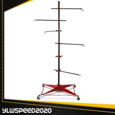 Adjustable Auto Body Door Fender Panel Holder Tree Center Post Hang Paint Stand