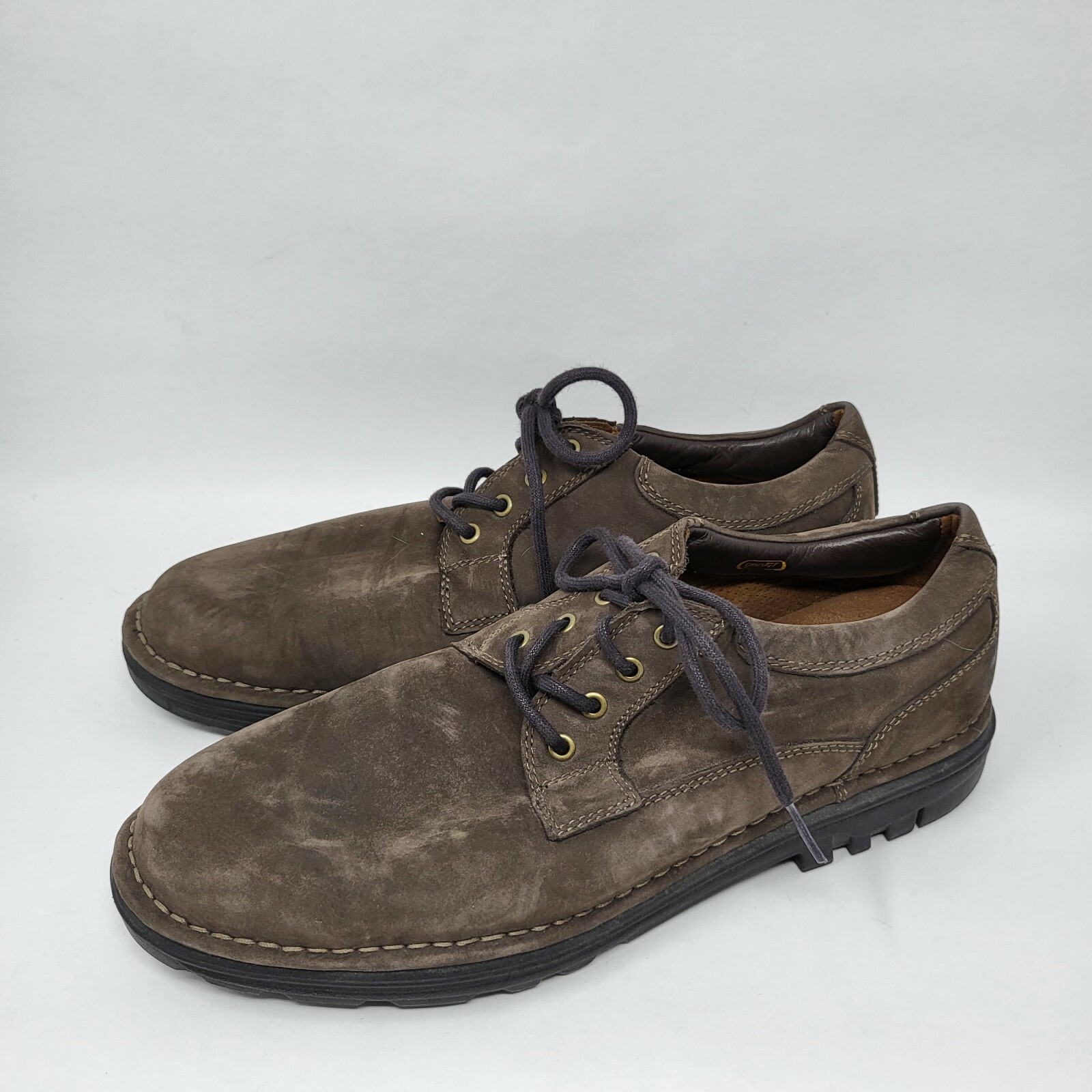 SAOLA Rockport AdiPrene Men Size 10 1 2 M Brown Leather Oxfords