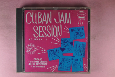 CACHAO Y SU RITMO CALIENTE / JULIO G. Y SU ORQ. Cuban Jam Session Vo. 2 CD MINT