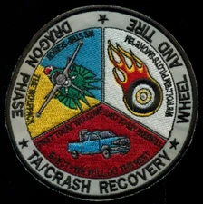 USAF 8th Fighter Squadron TA Crash Recovery Patch J-16