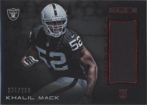 2014 Panini Rookies & Stars Khalil Mack RC #158 Oakland Raiders | eBay