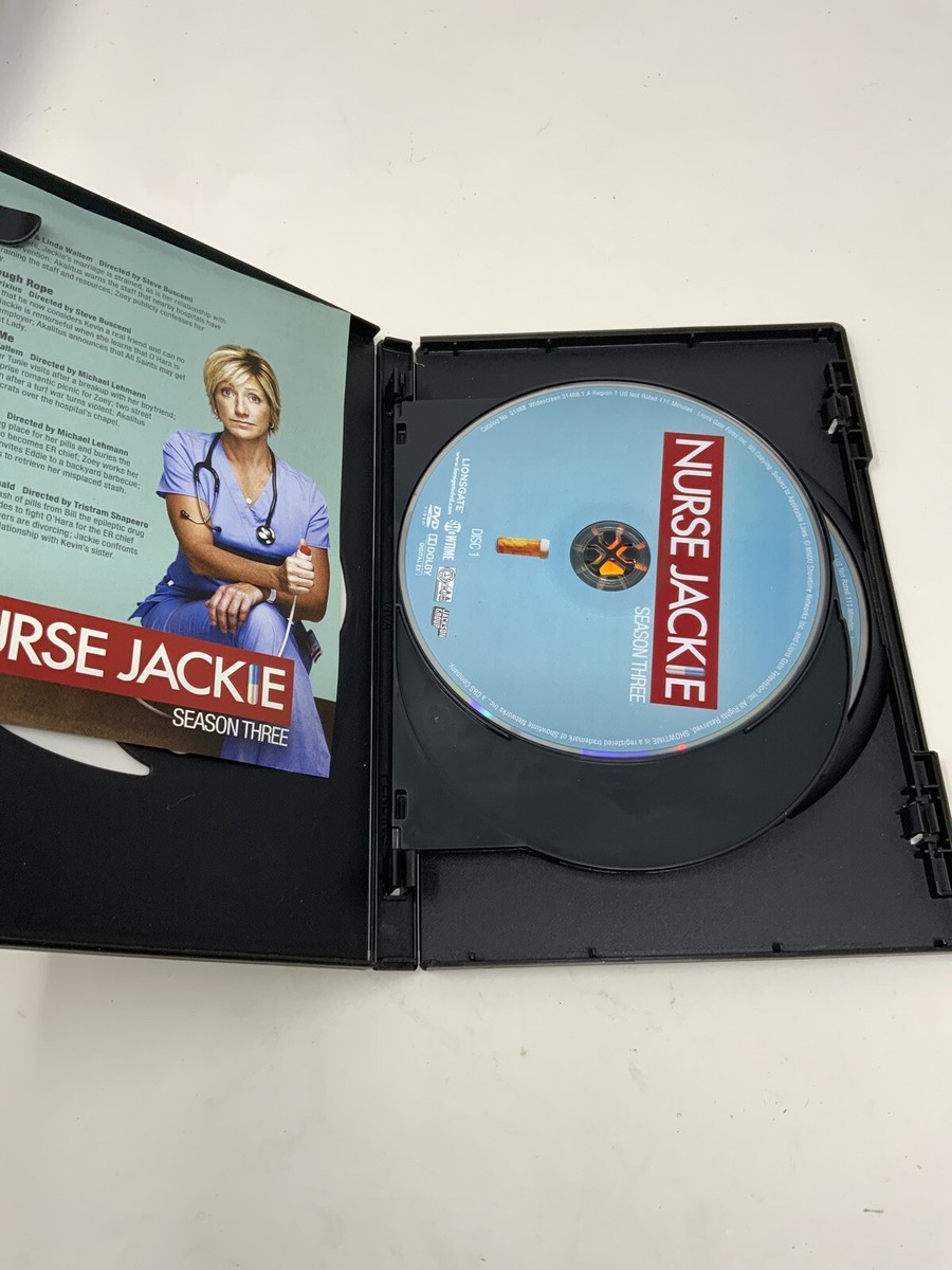 Nurse Jackie: Season Three (DVD, 2012, 3-Disc Set) 31398145127| eBay