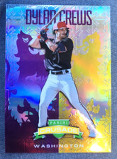 2024 PANINI CRUSADE DYLAN CREWS GOLD & PURPLE PRIZM #'d /100 CRUSADE CARD # 92
