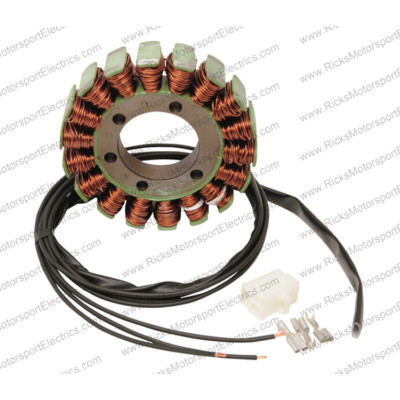 Fits 1998 Suzuki VS800GL Intruder Stator RICK'S MOTORSPORT ELECTRICAL INC.