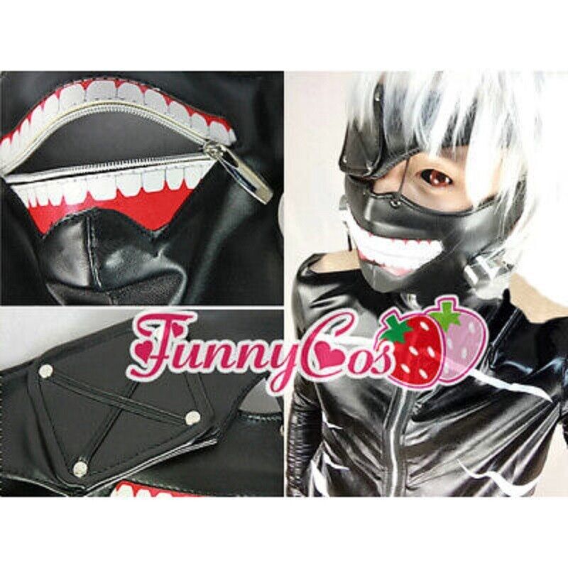 Anime Tokyo Ghoul Ken Kaneki Combat Suit Cosplay Costume – Cosplay Clans