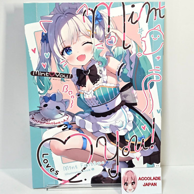 Mint Loves You VTuber Mint Fantome Art Book Ayamy Hachigo A4/24P