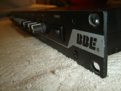 BBE Sound 381, Guitar Preamp, 2 Channels with Equalizers, Vintage