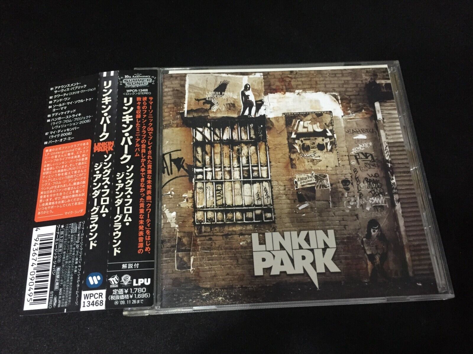 Linkin Park ‎Songs From The Underground Japan OBI CD (Warner Bros. 2009)