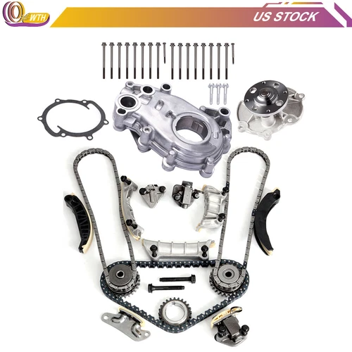 For 04-07 Cadillac Saturn 2.8L 3.6L N36A Timing Chain Kit Water Oil Pump Bolts