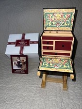 Rare & Retired American Girl Doll Josefina Writing Desk / wooden stand & box