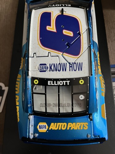 2021 CHASE ELLIOTT #9 NAPA Road America Win 1/24 Elite Liquid Color Diecast 142 - Picture 5 of 5