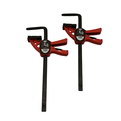 2 Stück Tischzwinge Mini Quick T-Track150 mm Schraubzwinge Führungsschiene
