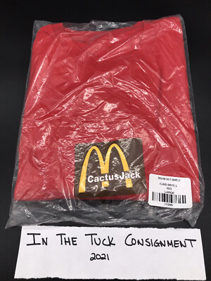 Travis Scott Cactus jack mcdonalds sesame inv t shirt | eBay