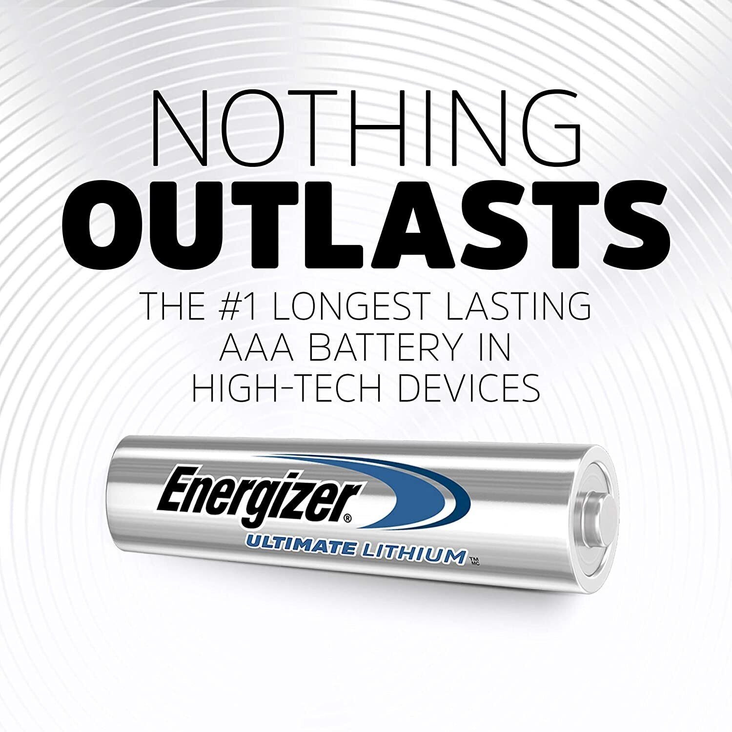 Energizer AAA Lithium Batteries, Ultimate Lithium Triple A Battery (8 Count),...