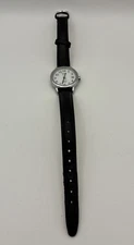 Timex Easy Reader Watch Women Indigo  T2H331 Silver Tone Date