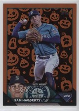2023 Topps Update Jack-O'-Lantern Foil Sam Haggerty #US230 19h2
