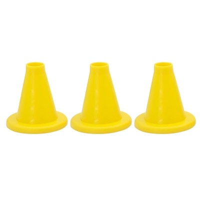 3Pcs Light Weight Portable Cricket Batting Tees for Outdoor Practice Easy to Use