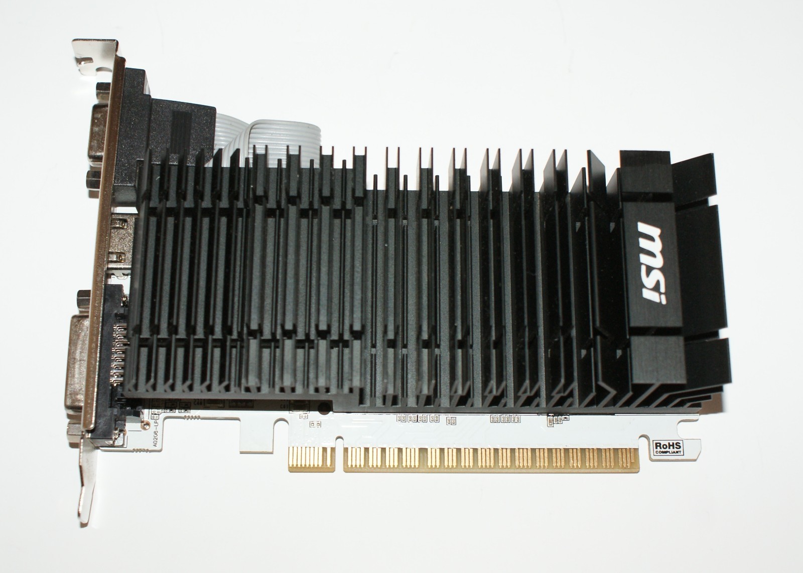 MSI NVIDIA GeForce GT730 2GB GDDR3 DVI/VGA/HDMI PCIE Silent Graphics Card