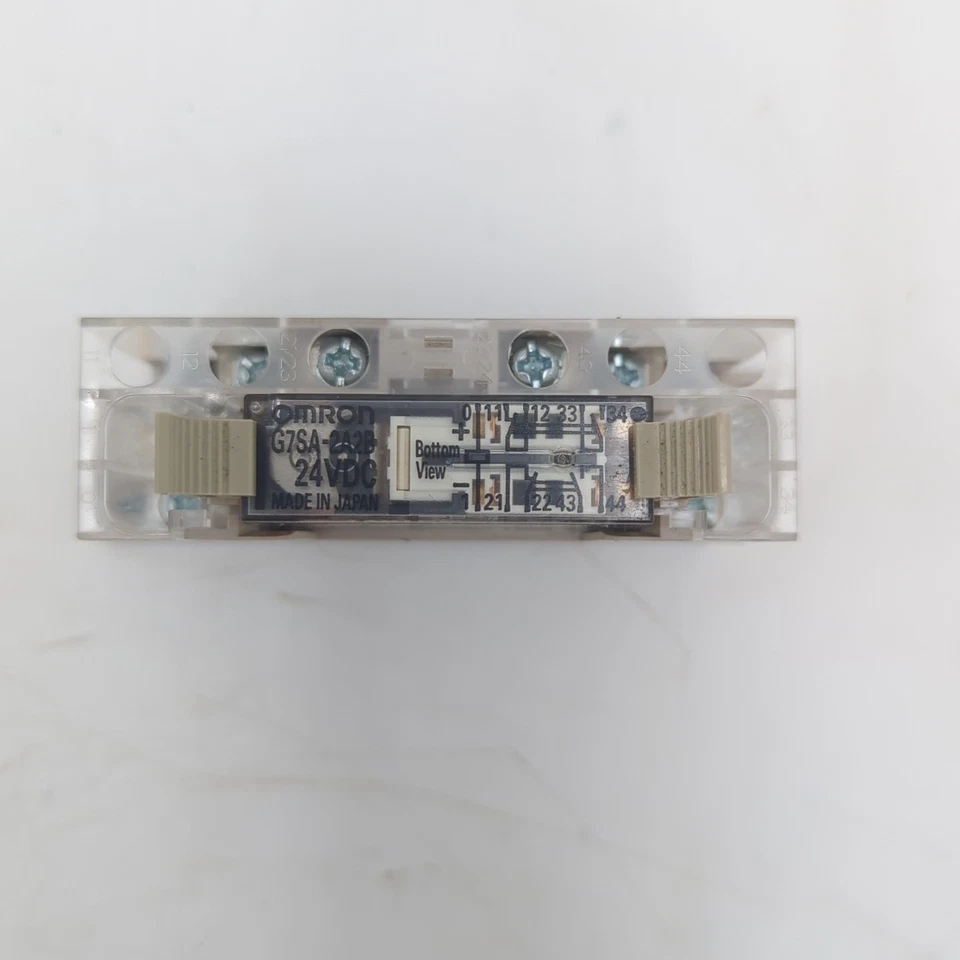 Omrom G7SA-2A2B force guided relay, with P7Sa-10F-ND base Used - Image 4 of 4