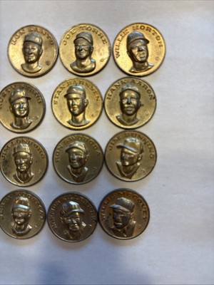 ちーやん 1969 Citgo Gasoline Baseball Coin Complete Set of 20 ( Aaron-Rose