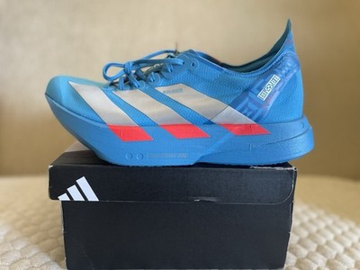 Size 8 - adidas Adizero Adios Pro 4 M Solar Blue Metallic JR4796 Men s NEW