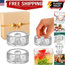 Fermentation Glass Weights with Easy Grip Handle for Mason Jars, Lead-Free, W...