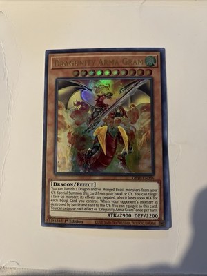 Yugioh Dragunity Arma Gram GFTP-EN036 Ultra Rare 1st Ed NM