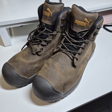 Puma Safety Mens 11.5 6" Granite Waterproof Met Guard Work Boots Composite Toe