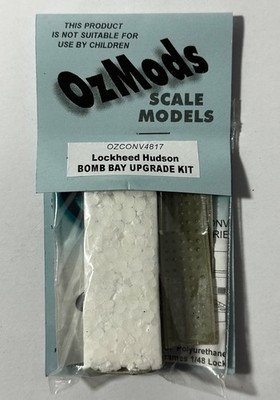 OzMods #4817 1/48 Scale Lockheed Hudson Bomb Bay Upgrade for Classic Airframes