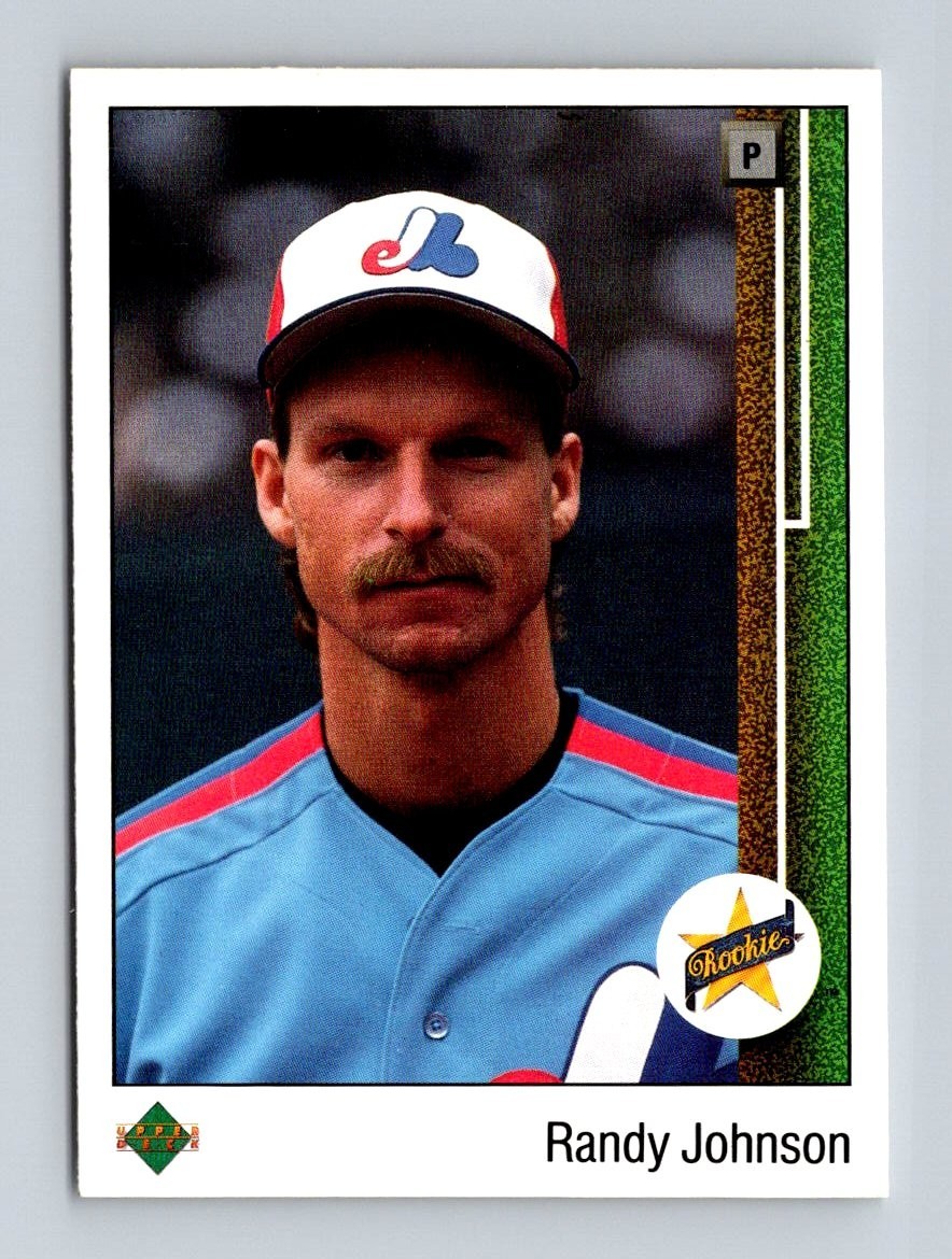 81421  1989 Upper Deck #25 Randy Johnson RC BK$25 