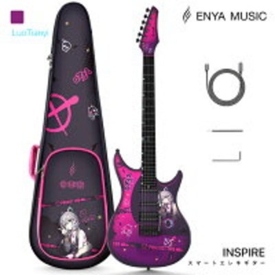 ENYA Inspire Smart elektrische Kohlefasergitarre 15 W drahtloser Lautsprecher...