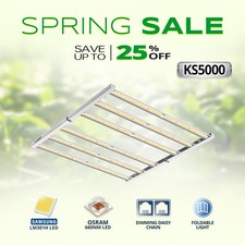 VIPARSPECTRA KS5000 LED Grow Light Full Spectrum Commercial Plants Veg Flower