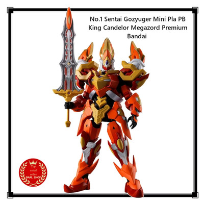 No.1 Sentai Gozyuger Mini Pla PB King Candelor Megazord Premium Bandai NEW Japan