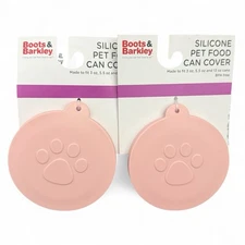 Pet Food Can Cover Silicone Can Lids for Dog and Cat Food (2 Pk)