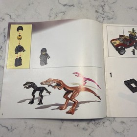 LEGO Set 7475 Dino Attack Instruction Manual