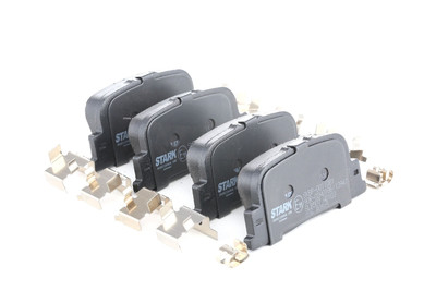 STARK SKBP-0011081 Bremsbeläge Satz Hinten für TOYOTA PRIUS Liftback (NHW20)